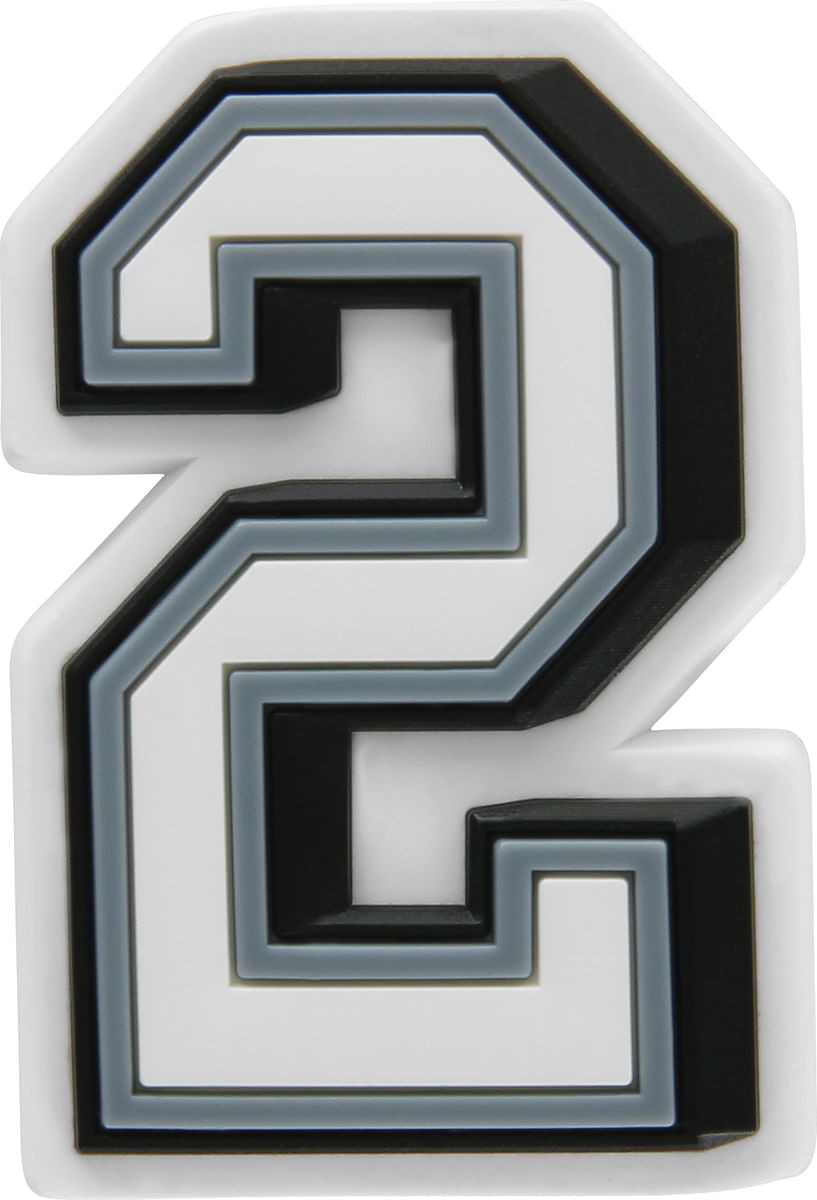 Jibbitz™ Jibbitz BW Number 2