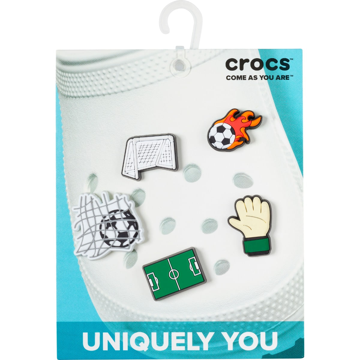 Jibbitz™ Big Time Soccer 5 Pack