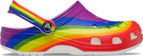 Classic Rainbow Dye Clog