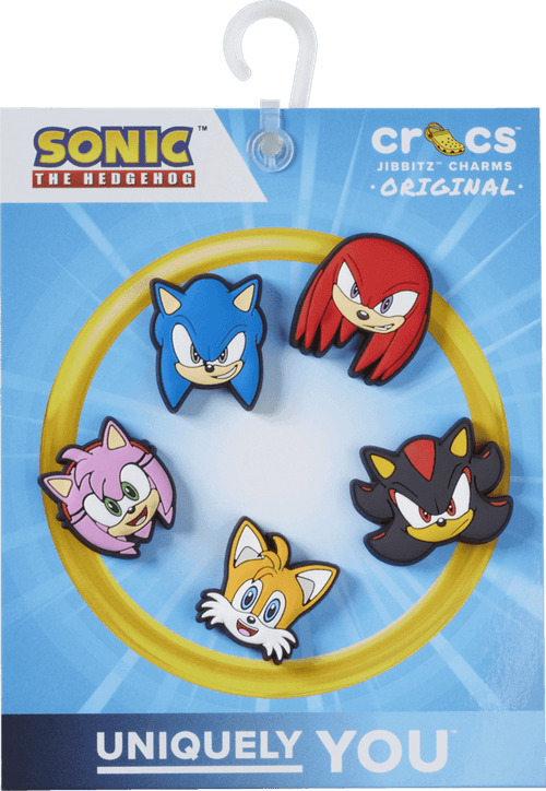 Jibbitz™ Sonic The Hedge Hog 5Pck