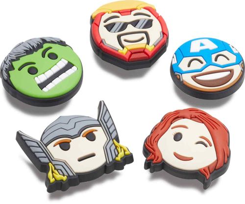 Jibbitz™ Avengers Emojis 5 Pack