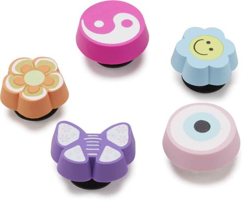 Jibbitz™ Nostalgia Girly Eraser 5 Pack