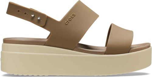 Crocs Brooklyn Low Wedge W Khaki/Bone