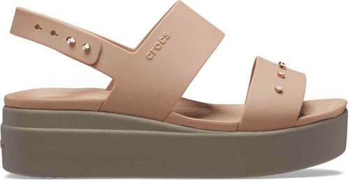 Brooklyn Studded Low Wedge Cork/Mushroom