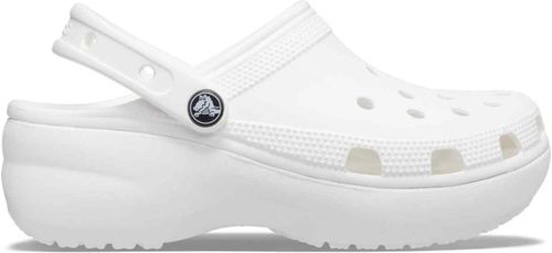 Classic Platform Clog W White