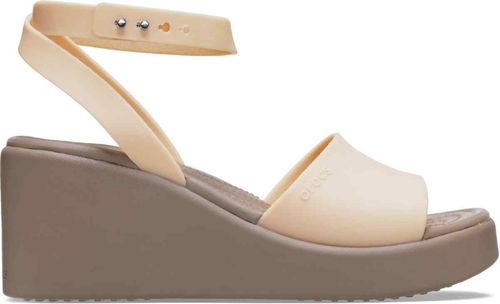 Brooklyn Ankle Strap Wedge Shitake