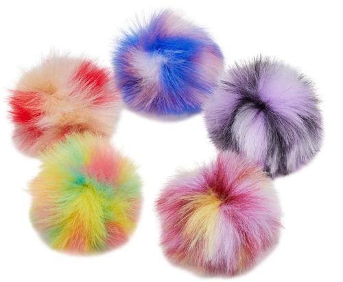 Jibbitz™ Dyed Puff 5 Pack