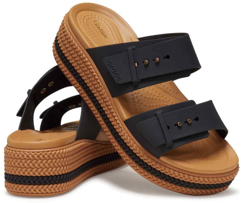 Sandalias Regatta Brooklyn Para Hombre - Negras
