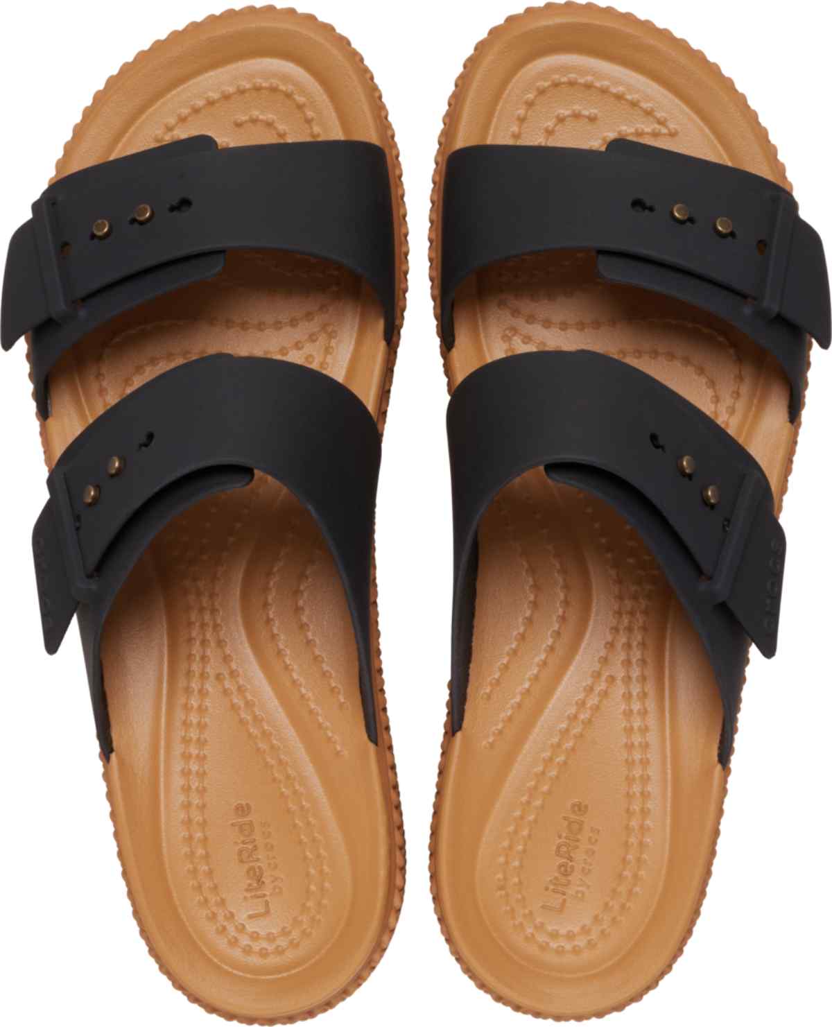 Sandalias para mujer Brooklyn Woven Buckle Black - Crocs Ecuador