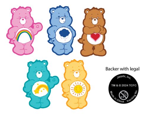 Jibbitz™ Care Bears 5 pack