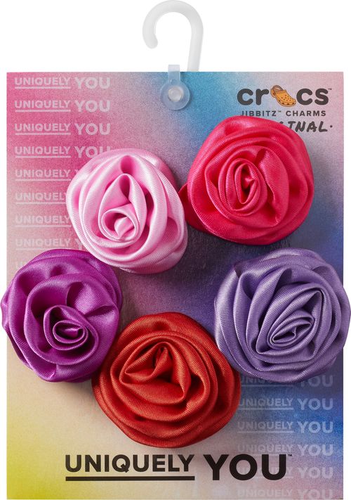 Jibbitz™ Dark Rosette 5 Pack
