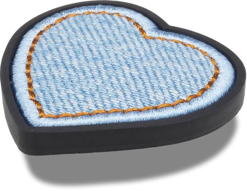 Jibbitz™ Denim Patch Heart