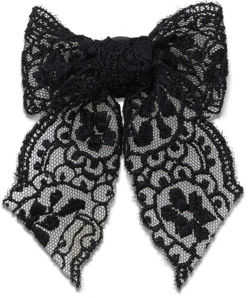 Jibbitz™ Black Lace Bow