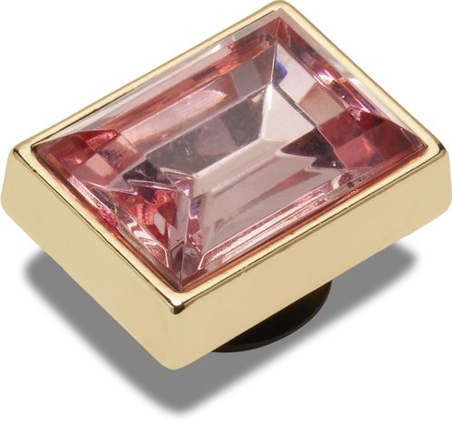 Jibbitz™ Pink Rectangle Gem