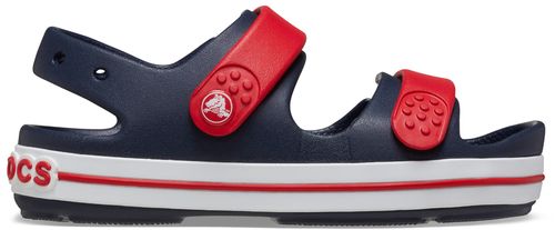 Sandalia Infantil Crocband Cruiser Azul Marino / Rojo [Sale - Sin Cambios]*