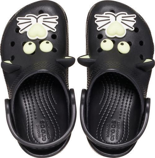 Classic Glow Black Cat Clog T Black
