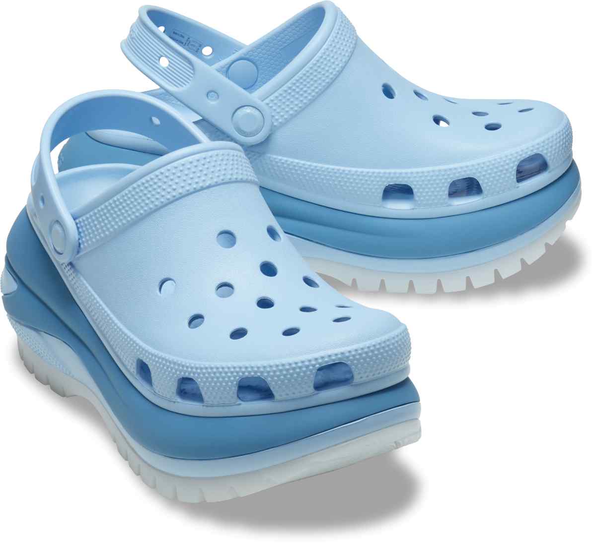 Crocs Mega Crush Matte Clog Azul Pastel - Crocs Ecuador