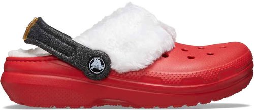 Classic Lined Santa Clog K Varsity Red/Multi