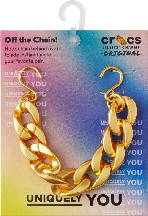 Jibbitz™ Gold Cuban Strap Chain