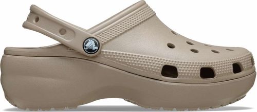 Classic Platform Clog W Taupe