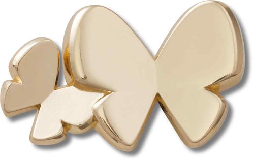 Jibbitz™ Gold Butterfly Duo