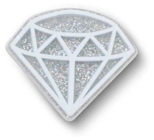 Jibbitz™ Blue Glitter Diamond