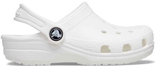 Crocs Clásicos Infantiles T Blanco