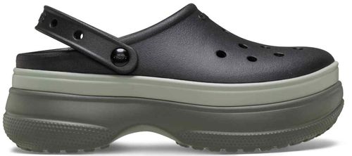 Classic Stacked Clog Black