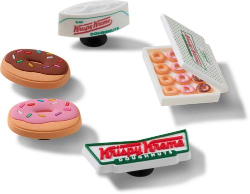 Krispy Kreme Crocs 5 Pack Jibbitz