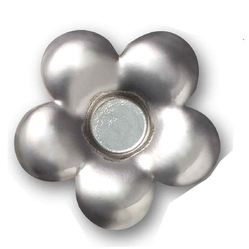 Jibbitz™ Monochrome Slvr Flwrs 5