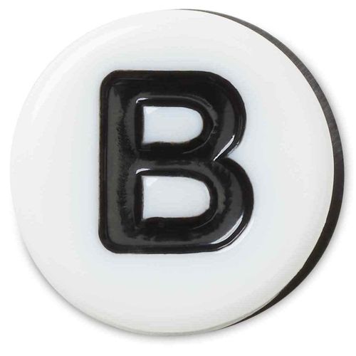 Jibbitz™ B Tiny Friendship Letter