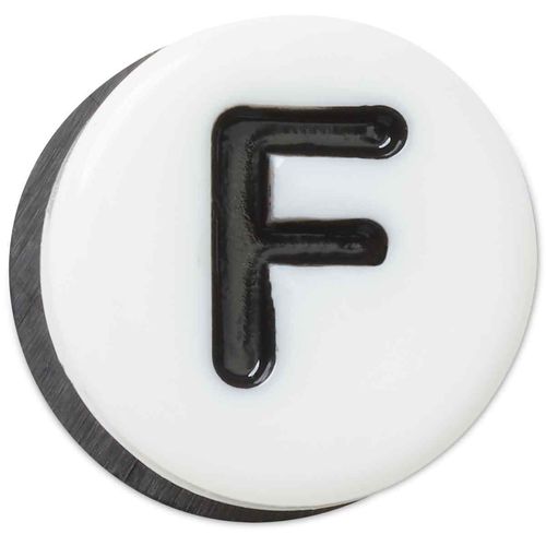 Jibbitz™ F Tiny Friendship Letter