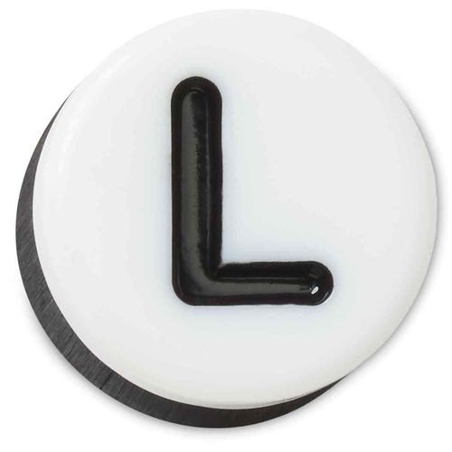 Jibbitz™ L Tiny Friendship Letter