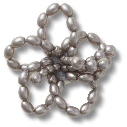 Jibbitz™ Grey Pearl Beaded Floral