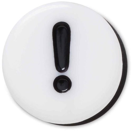 Jibbitz™ Exclamation Tiny Friendship