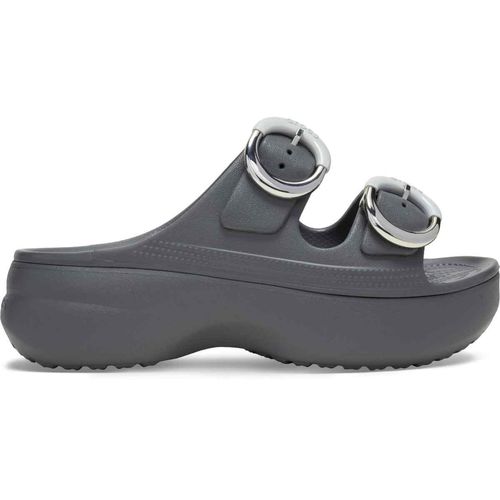 Sat Platform Dipped Buckle Sandal W