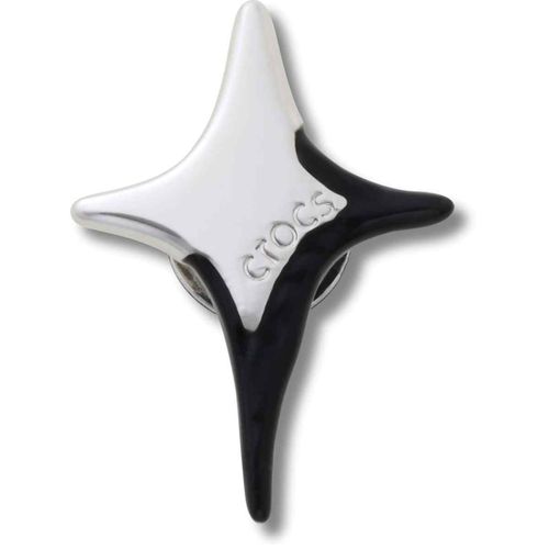Jibbitz™ Black Dipped Enamel Star