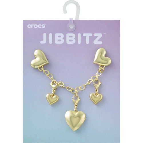 Jibbitz™ Gold Heart Chain