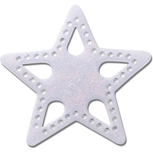 Jibbitz™ Mega Blue Glittery Star