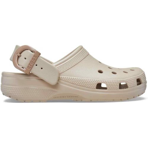 Classic Enamel Buckle Clog Being