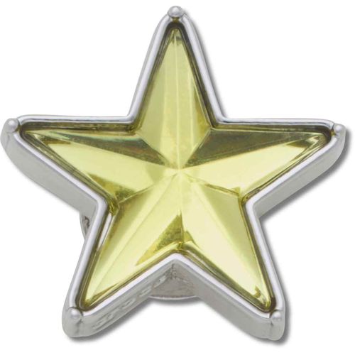 Silver and Green SMT Gem Star