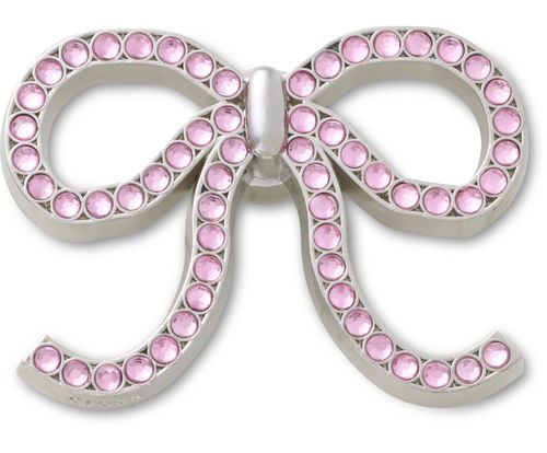 Jibbitz™ Pink Glittery Bow